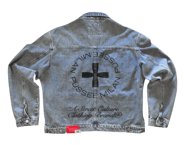 +CC01_COMPANY LOGO DENIM JACKET_LIGHT - immagine 2