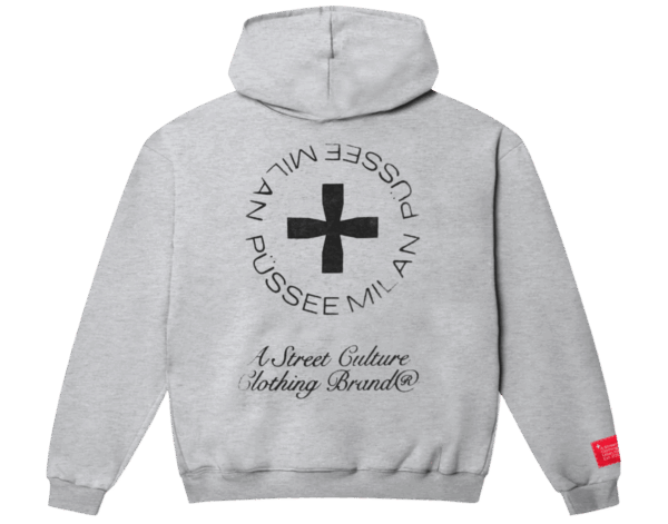 +CC01_COMPANY LOGO HOODIE_SPORT GREY - immagine 2